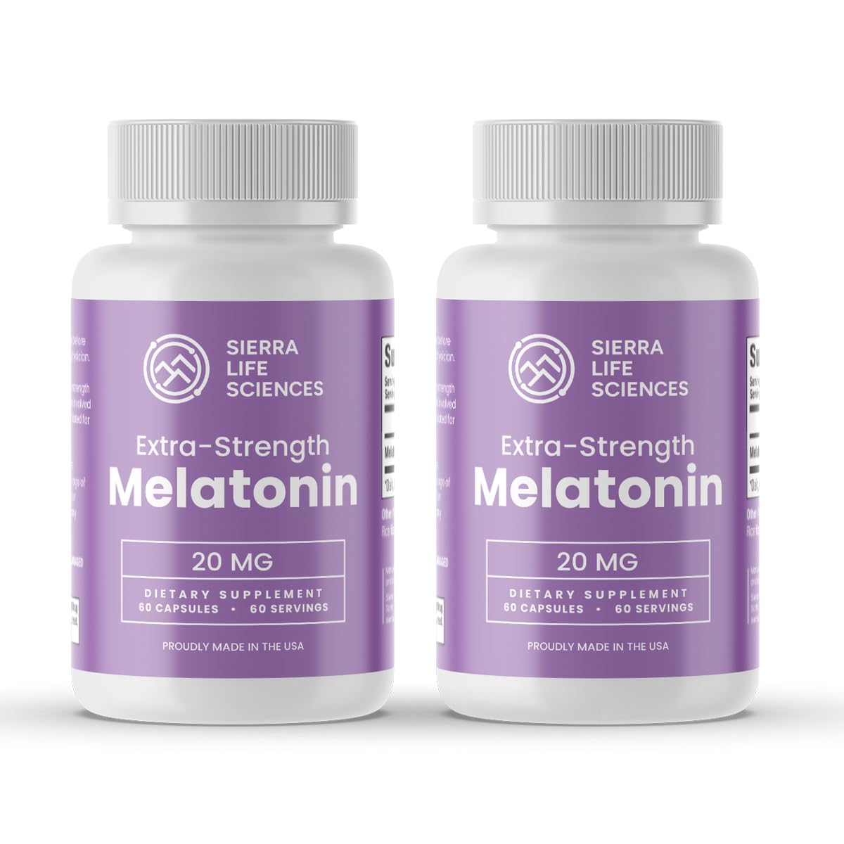SIERRA LIFE SCIENCES Melatonin 20 mg Capsule 120 Count