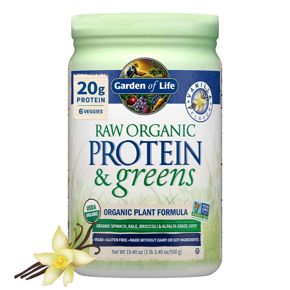 Garden of Life Raw Organic Protein & Greens Vanilla Protein Powder (2)