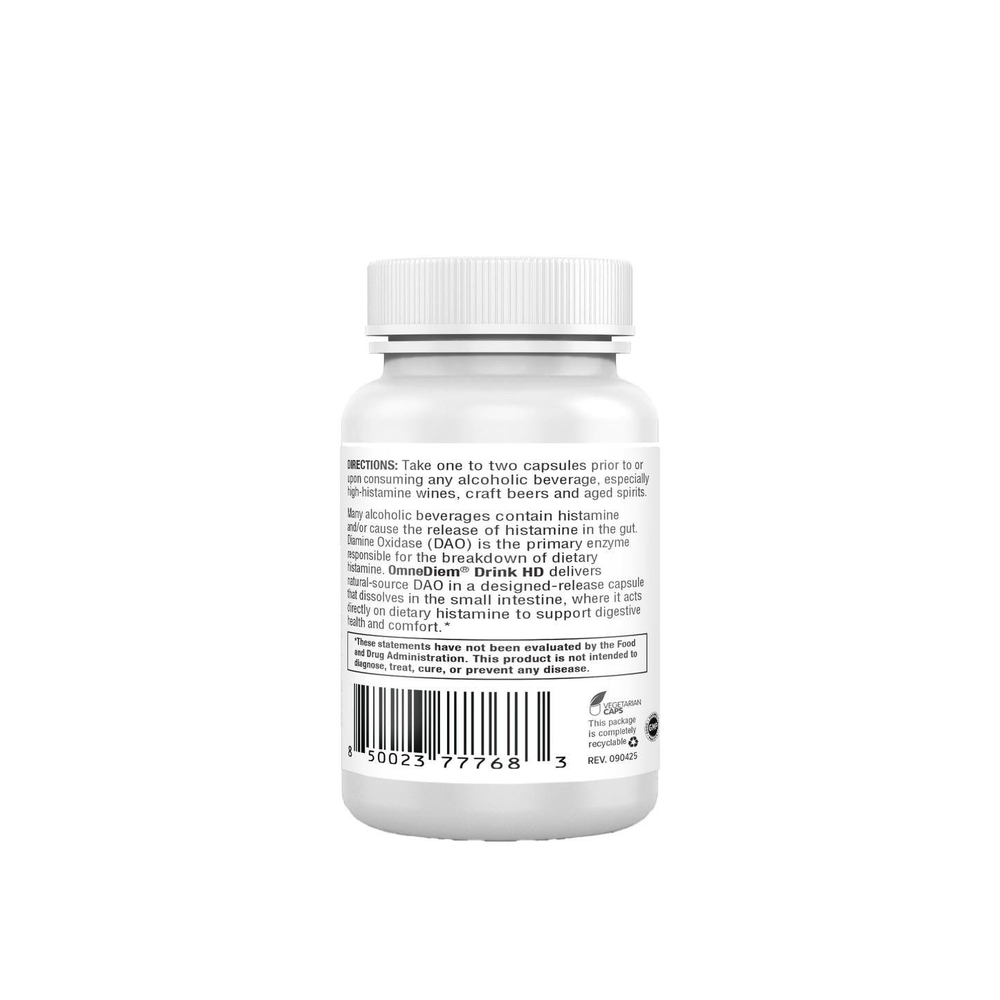 Omne Diem DrinkHD Capsules, 90 Count