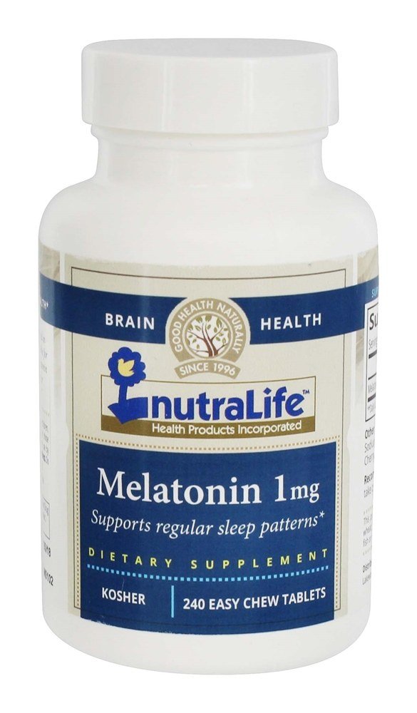 NutraLife Melatonin 1 mg 240 Tablets