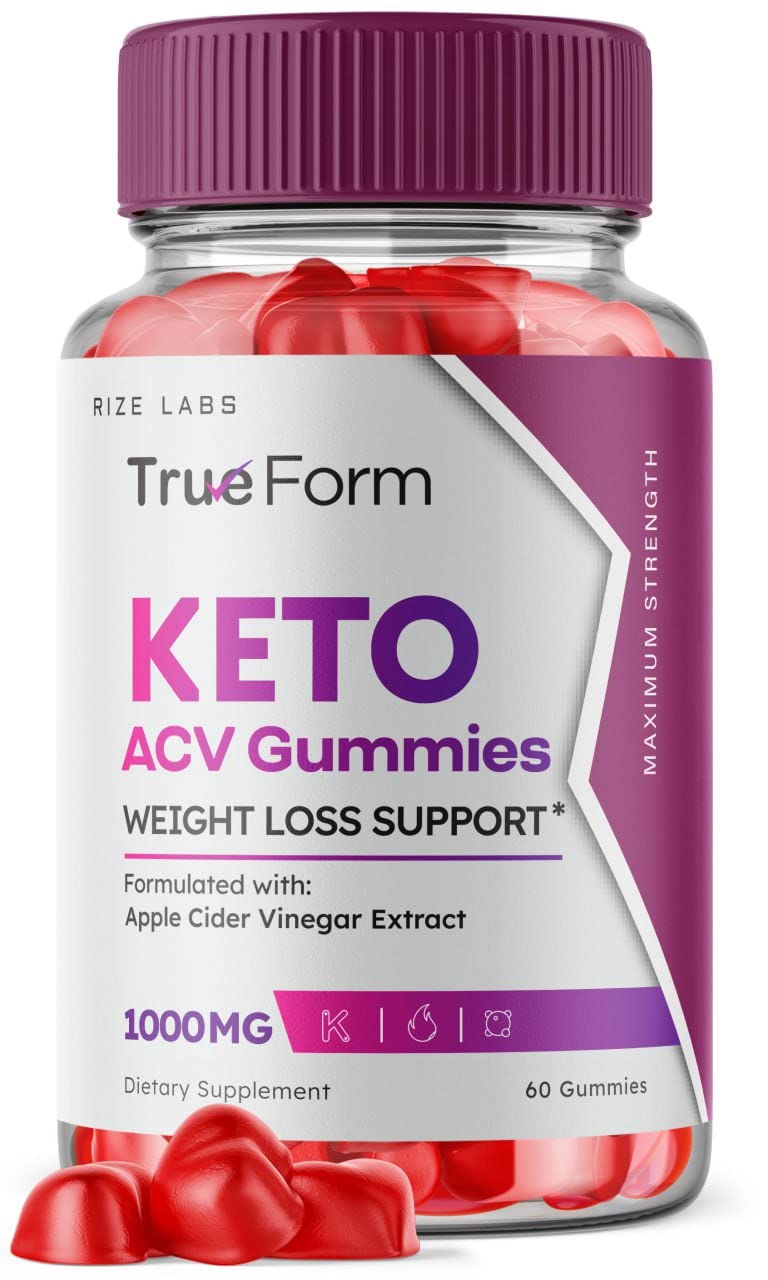 Rize Labs True Form Keto ACV Gummies, 60 Gummies