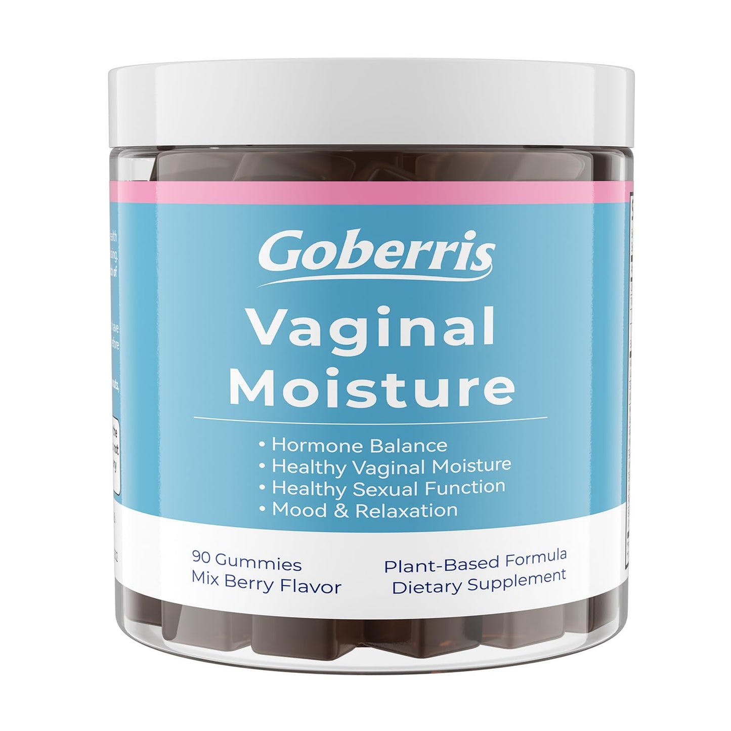 Goberris Vaginal Moisture Gummy 90 Count
