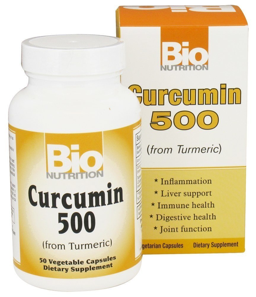 Bio Nutrition Curcumin 500 Capsule, 1 Count
