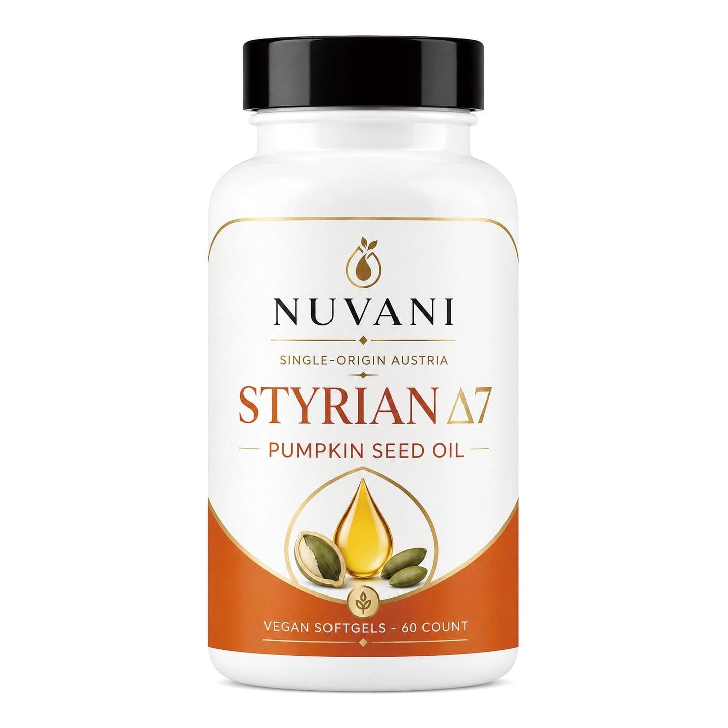 Talina Nuvani Pumpkin Seed Oil Softgels 60