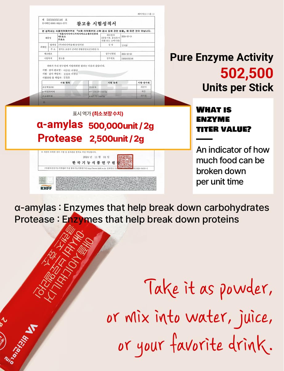 VA비타민마을 Apple Cider Vinegar Bromelain Enzyme Powder 2.12