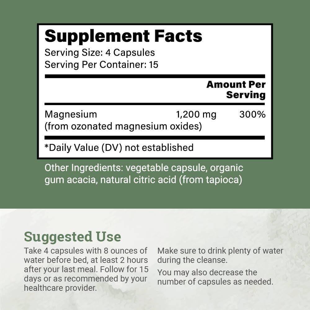 Earth Harmony Naturals 15 Day Gut Cleanse Detox Capsule, 60 Capsules