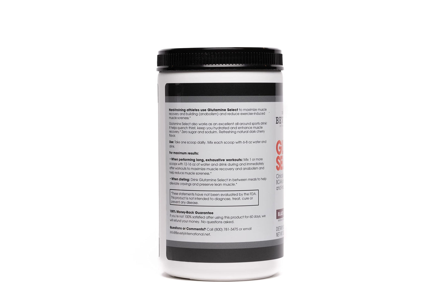 Beverly International Glutamine Select Powder 19.5 oz