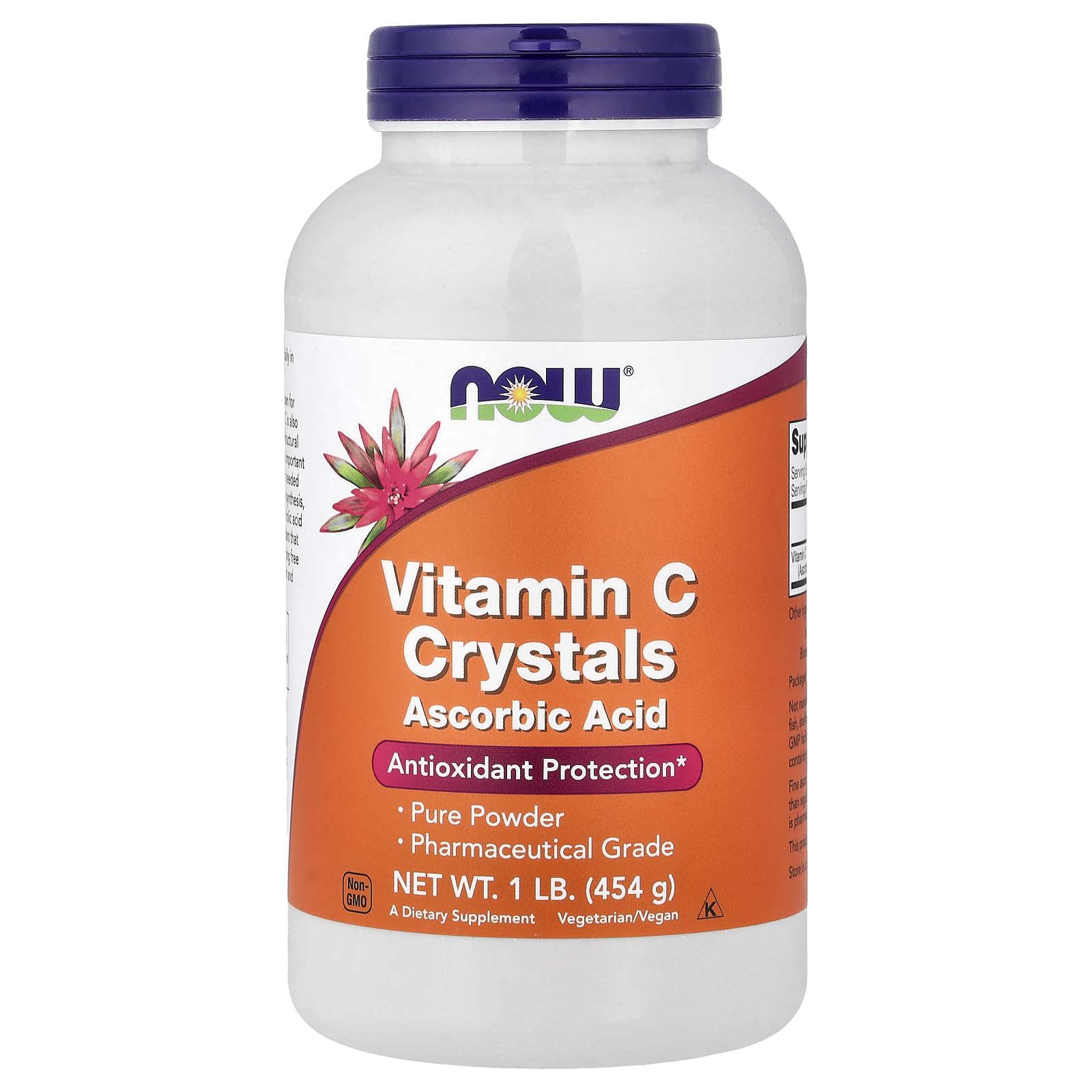 NOW Foods Vitamin C Crystals Powder 16 oz