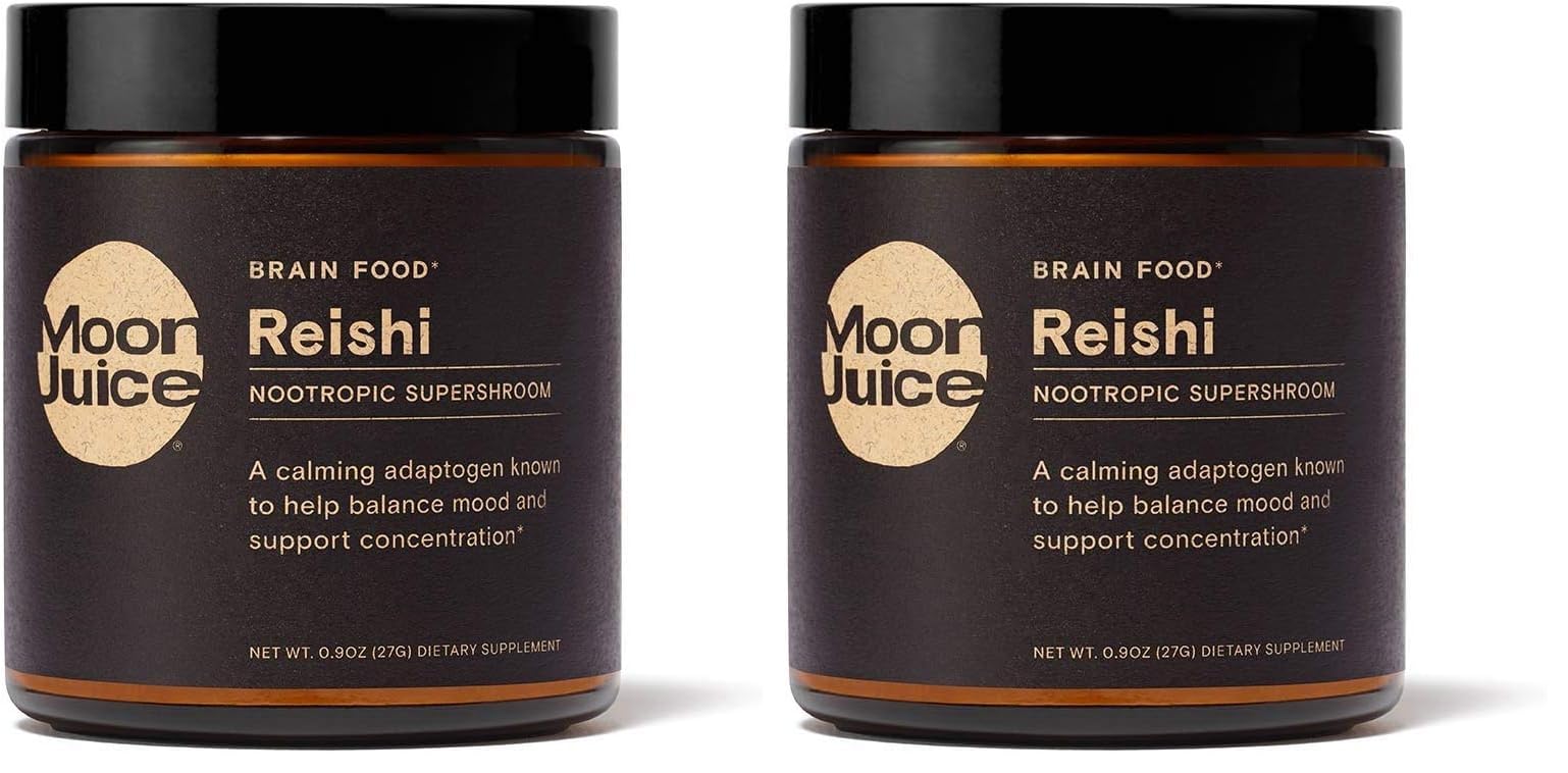 Moon Juice Reishi Organic Reishi Mushroom Powder Extract, 1.8 oz