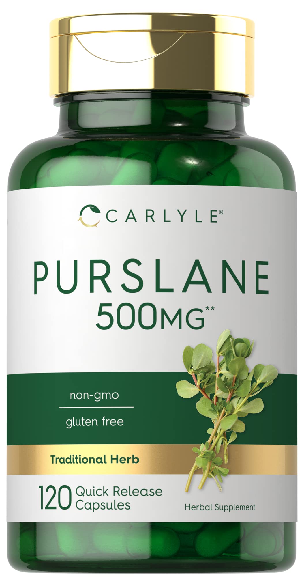 Carlyle Purslane Capsules Portulaca Oleracea Extract 120 Capsules