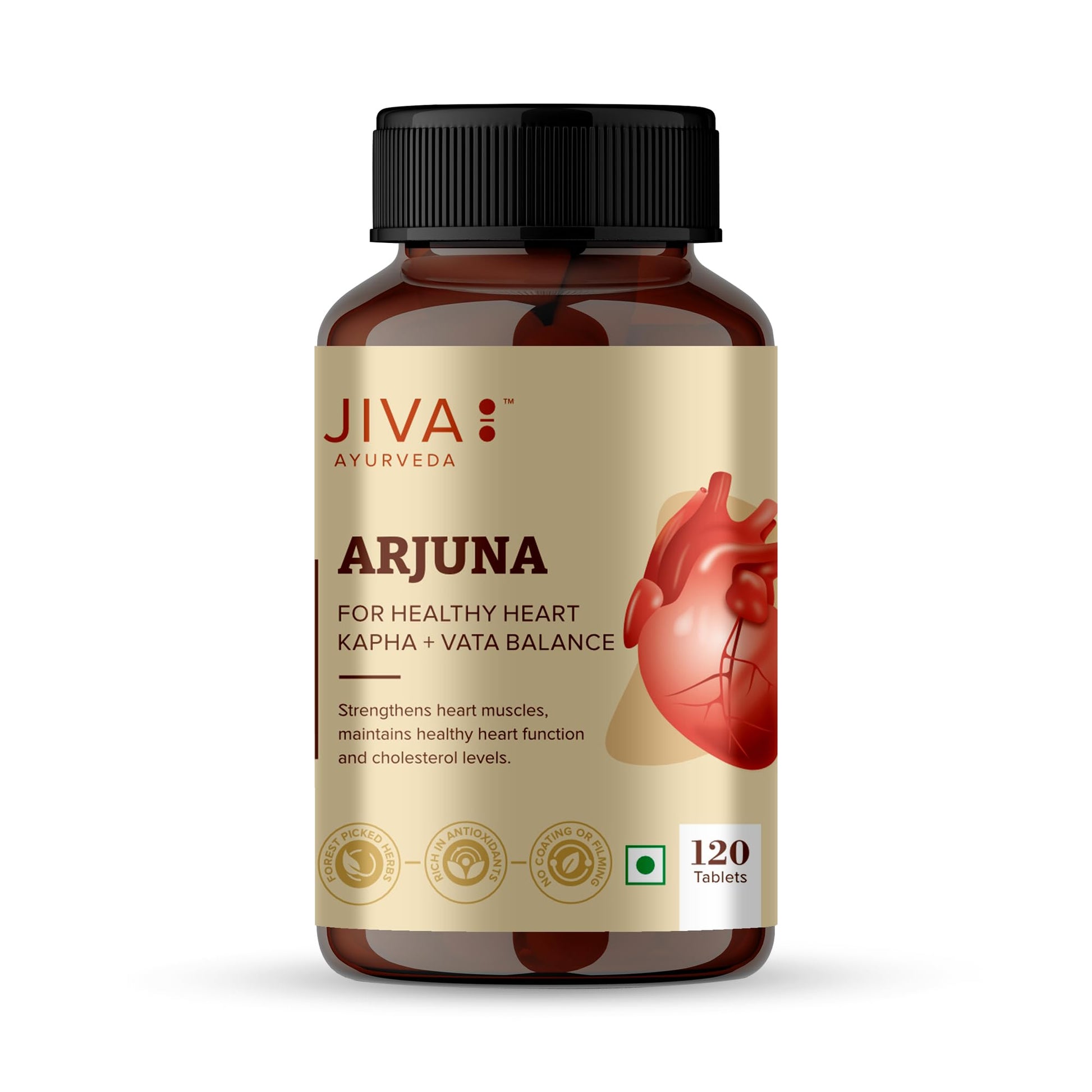 Jiva Ayurveda Arjuna Tablets 120 Tablets