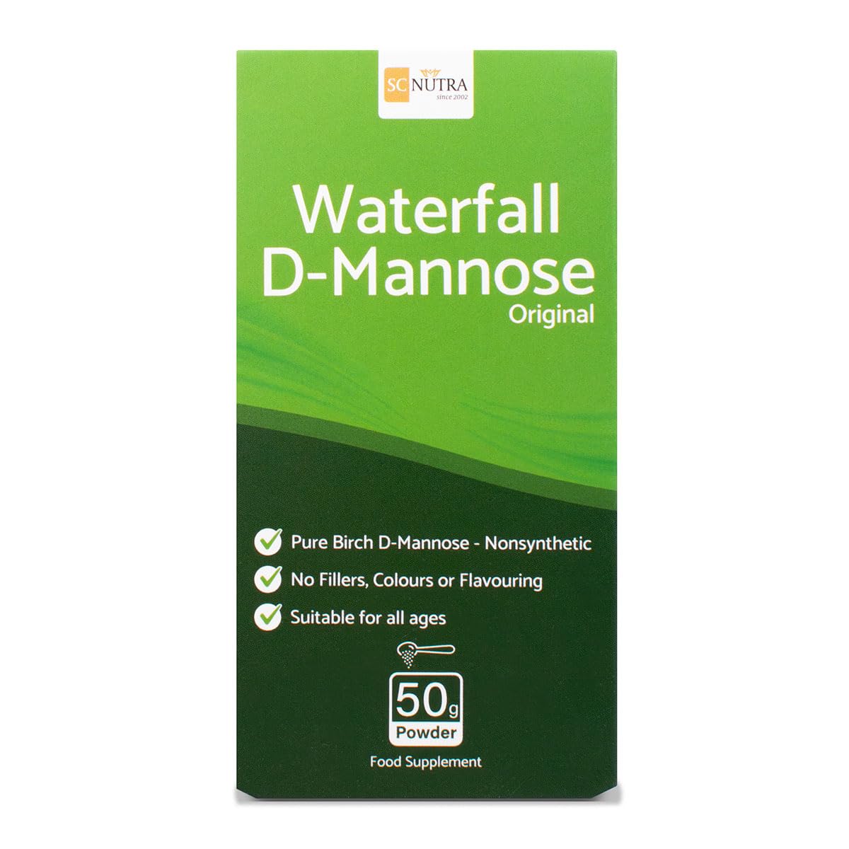 sc nutra Waterfall D-Mannose Powder 1.76 oz