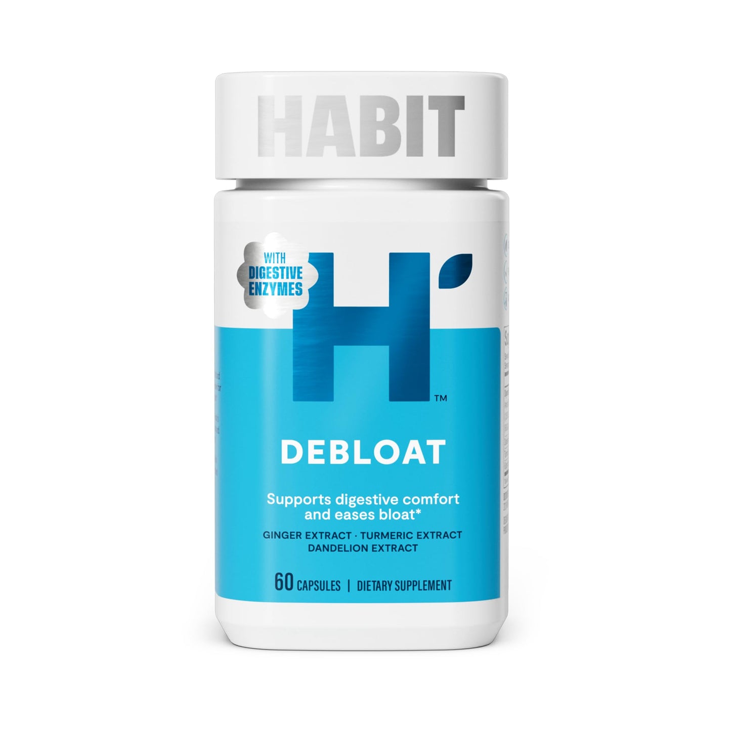 H' Habit Brain Focus Supplement Capsules, 60 Count