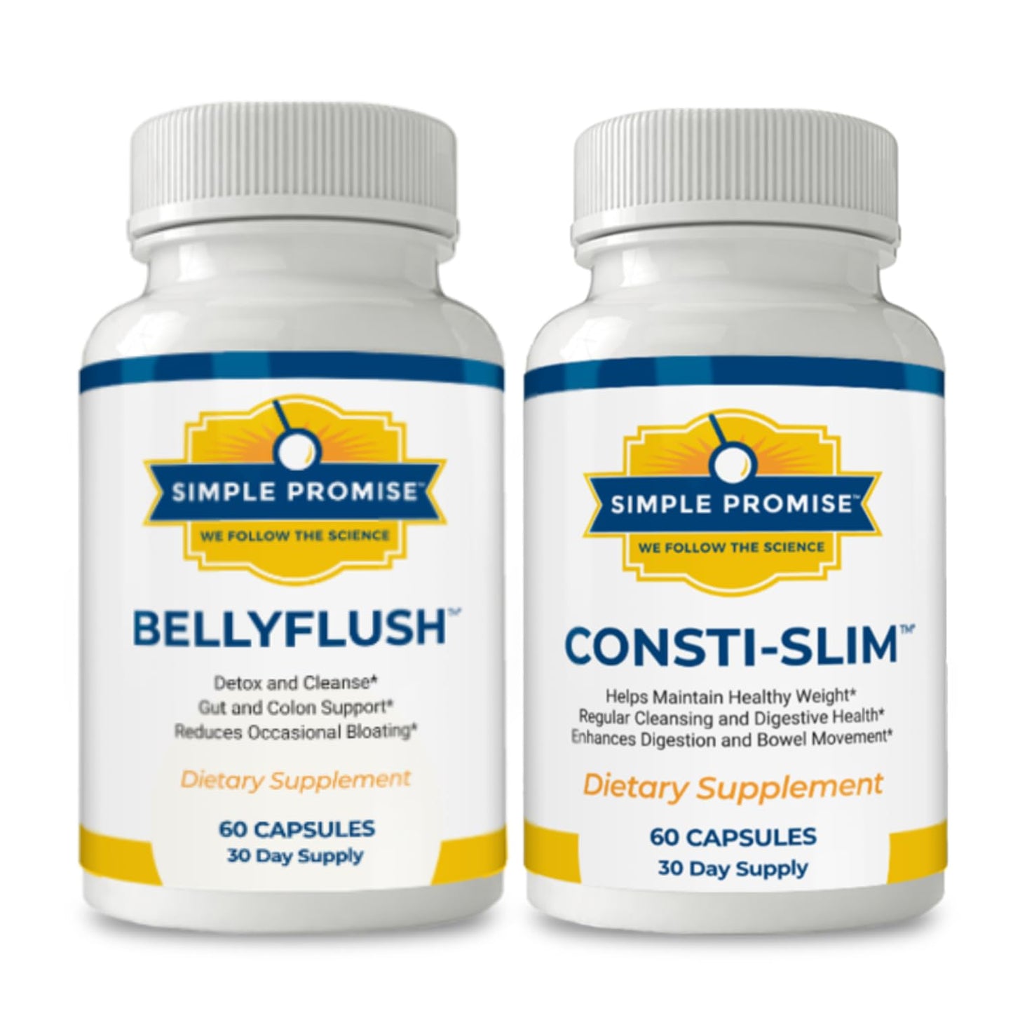 Simple Promise BellyFlush and Consti-Slim Bundle Capsules 120