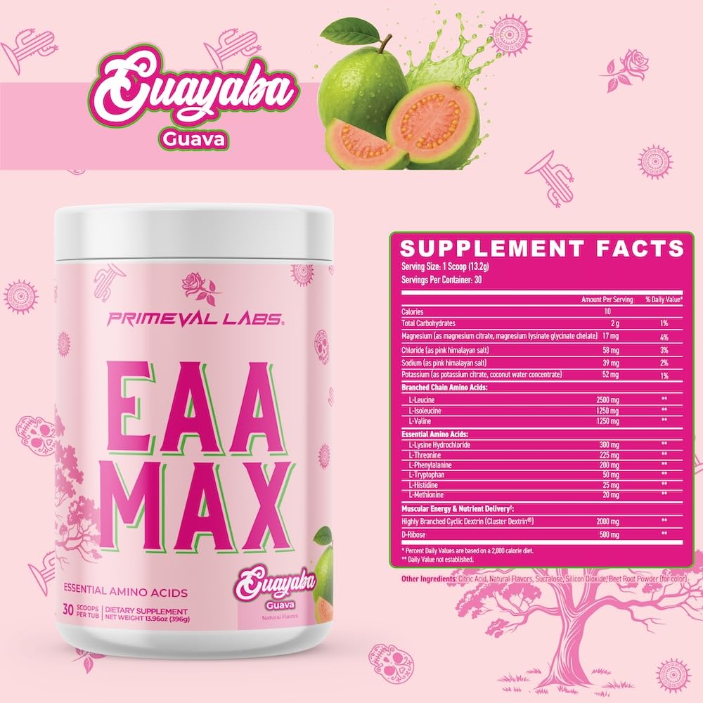 Primeval Labs EAA Max Energy Powder 12 oz