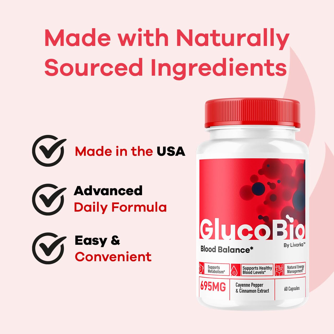 LIVORKA GlucoBio Capsules, 120 Capsules