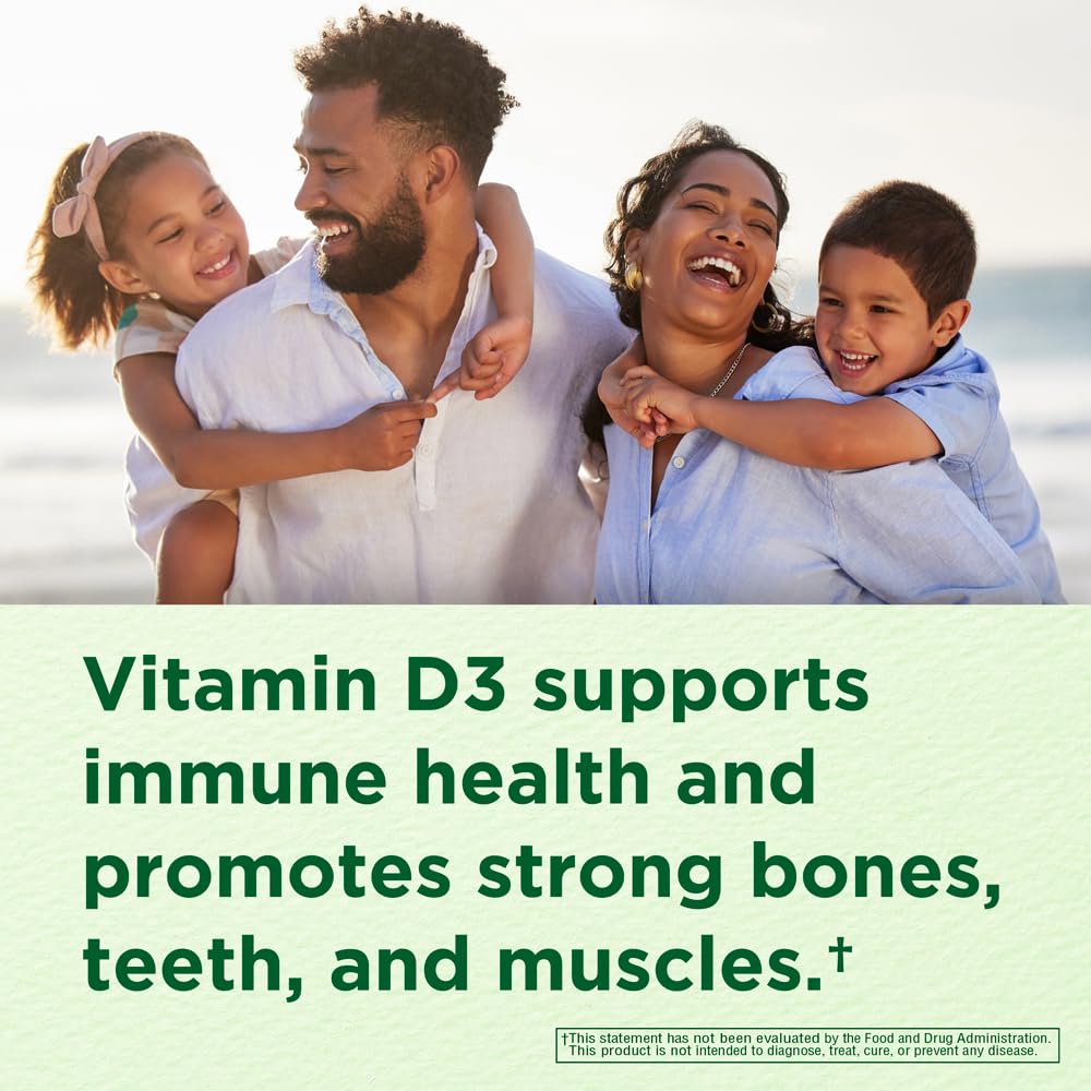INNERVISNUTRITION Vitamin D3 5000 IU + K2 MK-7 100mcg, 60 Capsules