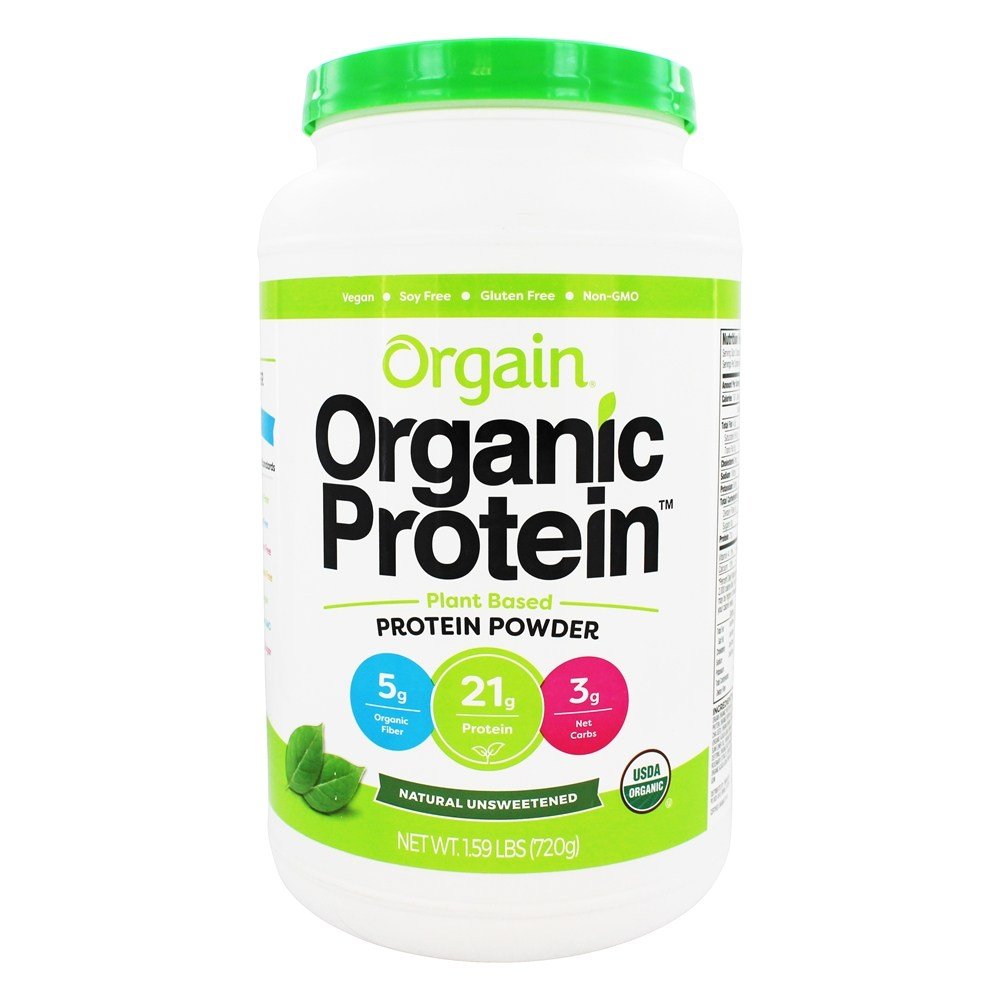 Orgain Organic Plant-Based Protein Powder + Superfoods Greens Powder Bundle, 1 Bundle