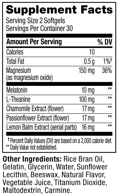 OLLY Ultra Strength Sleep Softgels, 60 Count