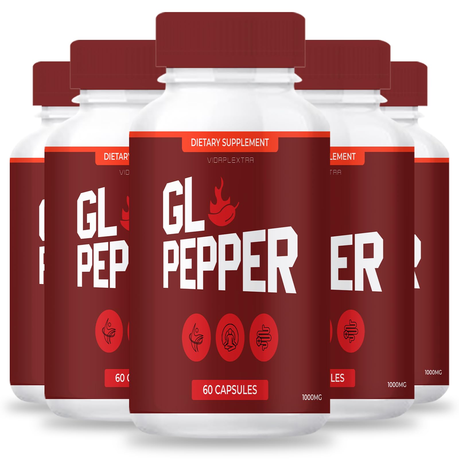 VIDAPLEXTRA GL Pepper Advanced 300 Capsules