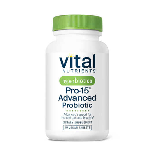 Hyperbiotics Pro-15 Advanced Probiotics for Women and Men 30 Tablets