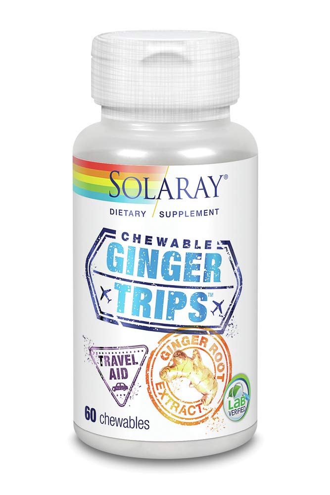 SOLARAY Ginger Trips Chewables 120