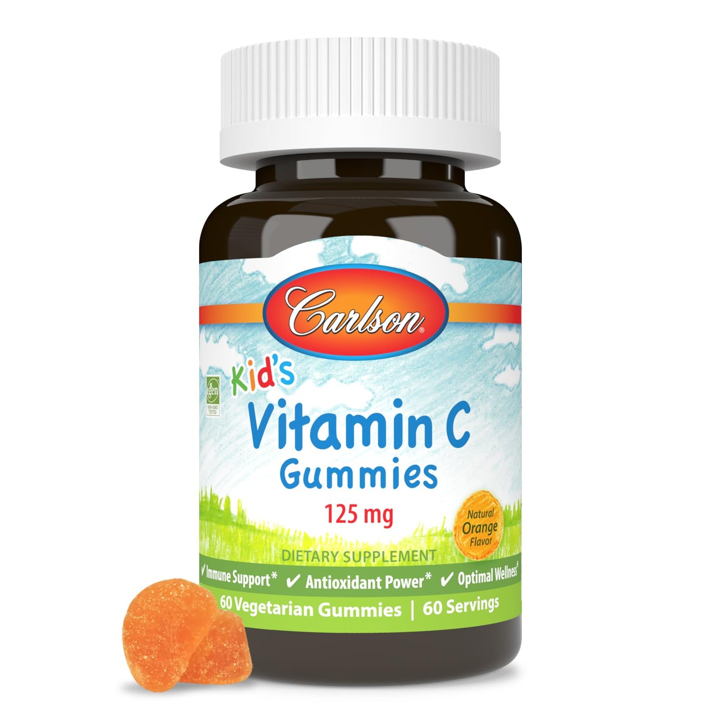 Carlson Kids Vitamin C Gummies, 60 CT