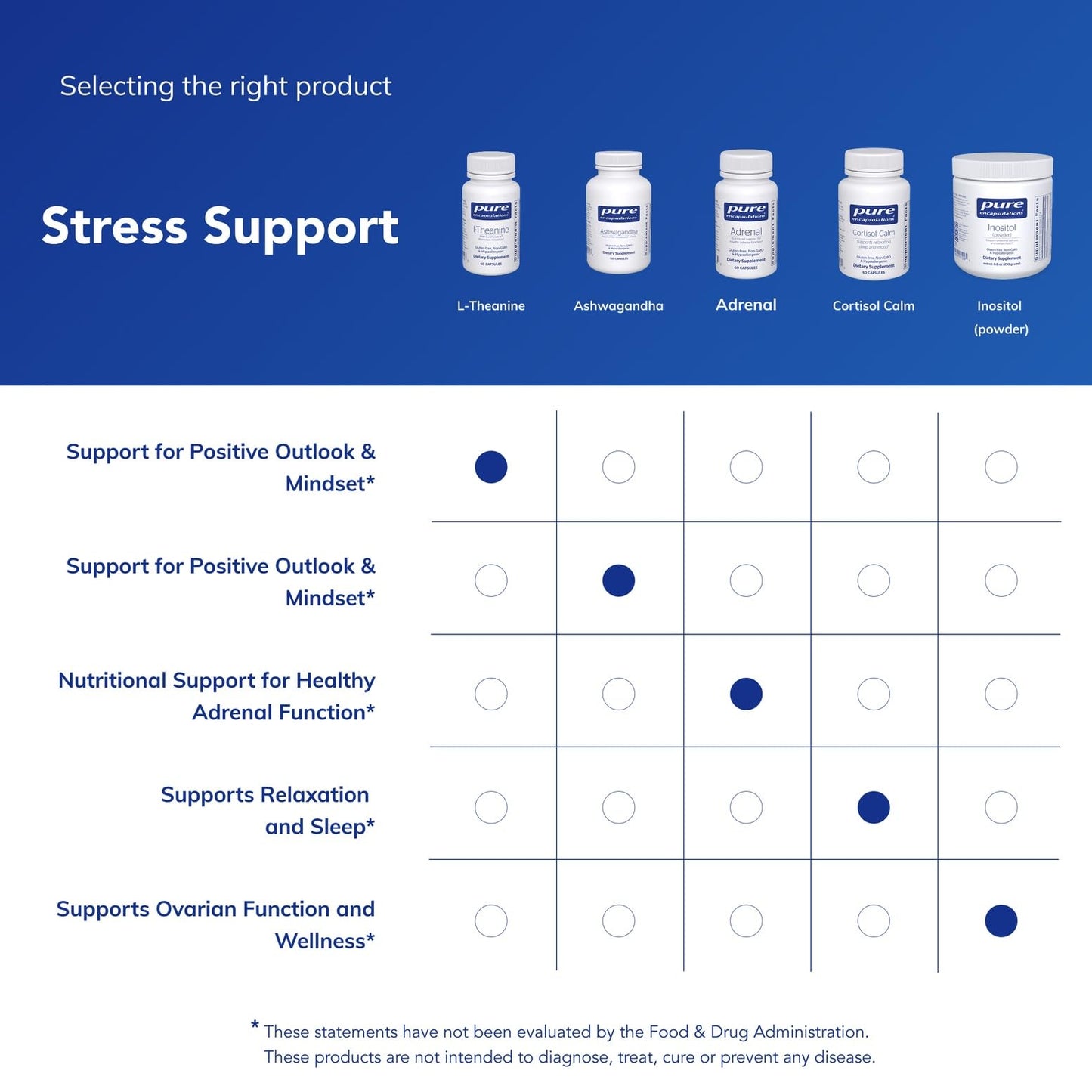 Pure Encapsulations L-Theanine Capsule 60 Capsules
