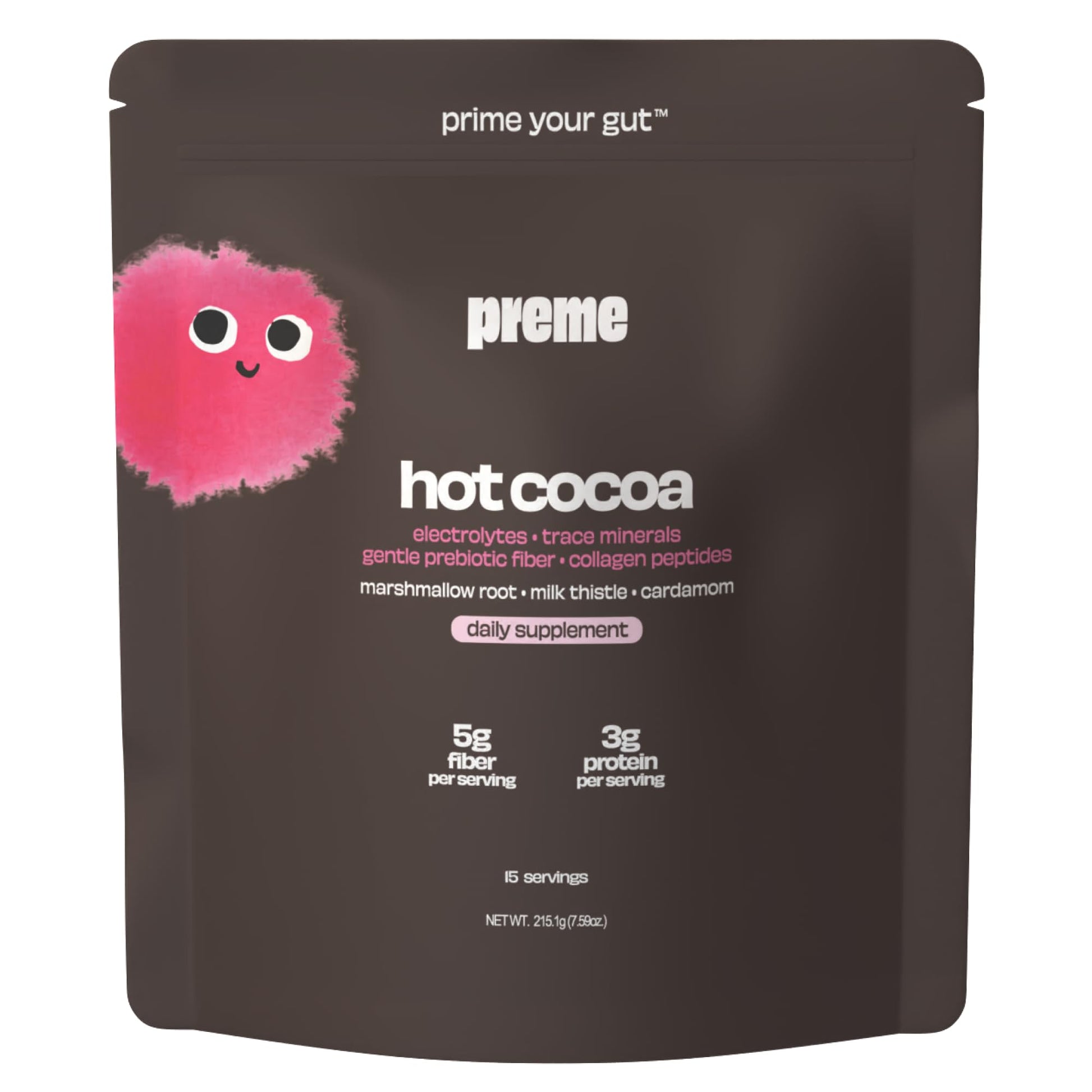 Preme Balance Hot Cocoa Powder 7.59 oz