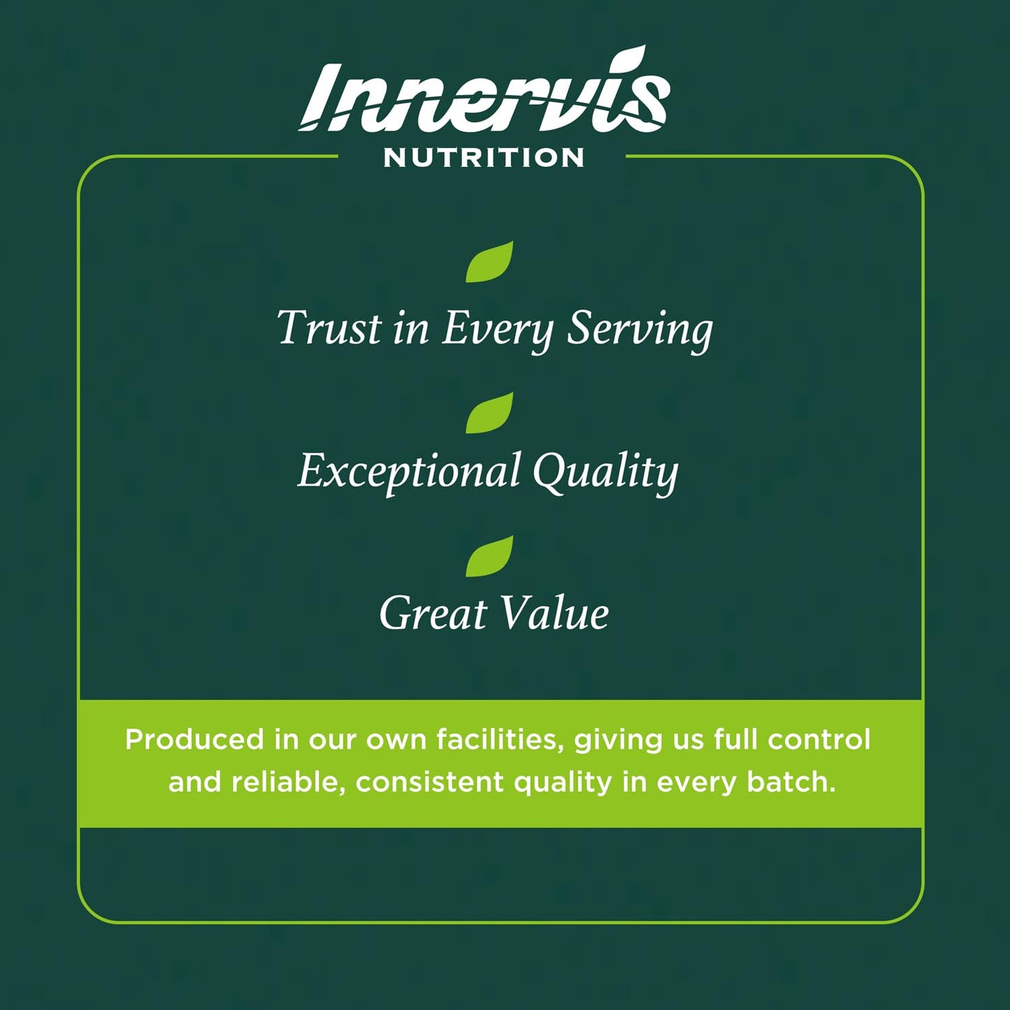 INNERVISNUTRITION C-500 Vitamin C 500mg Capsules 90 Count