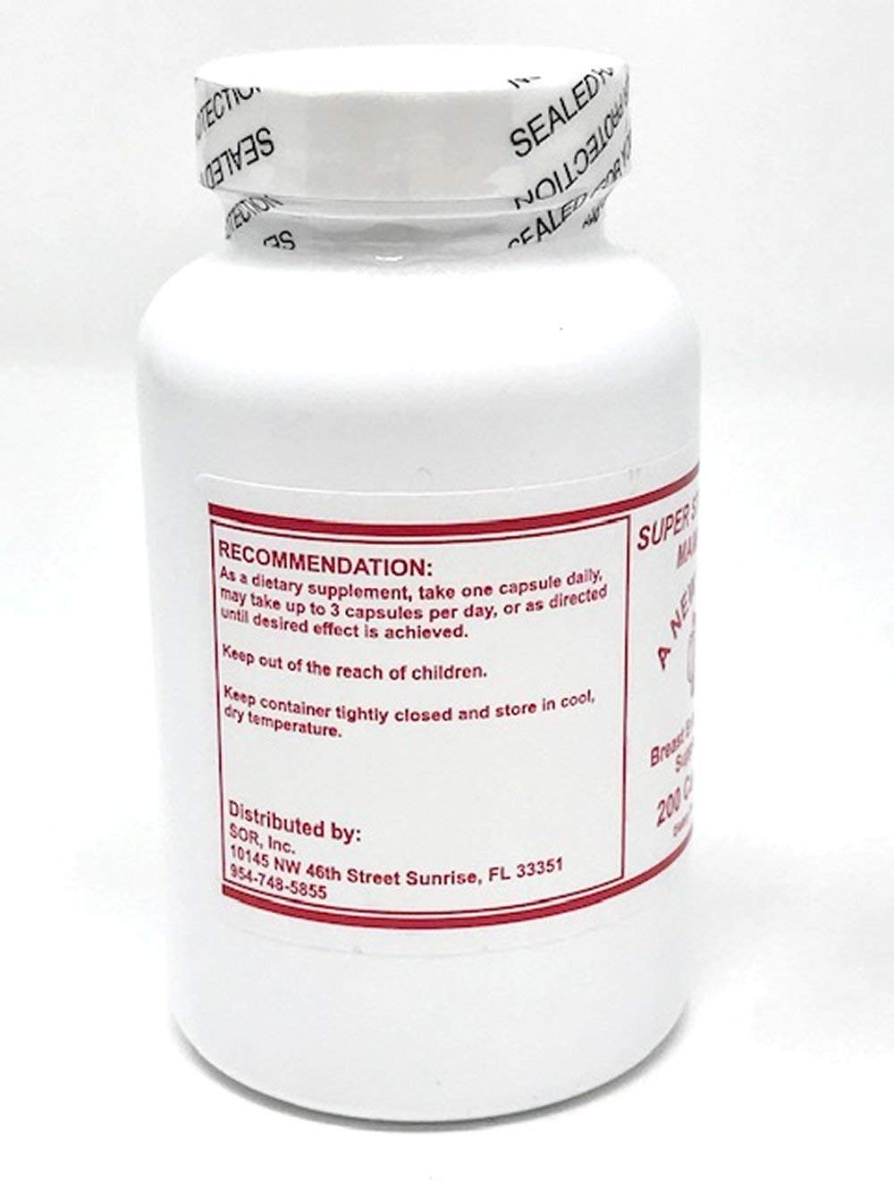 A New You Super Strength Mammary Capsules 400 Count