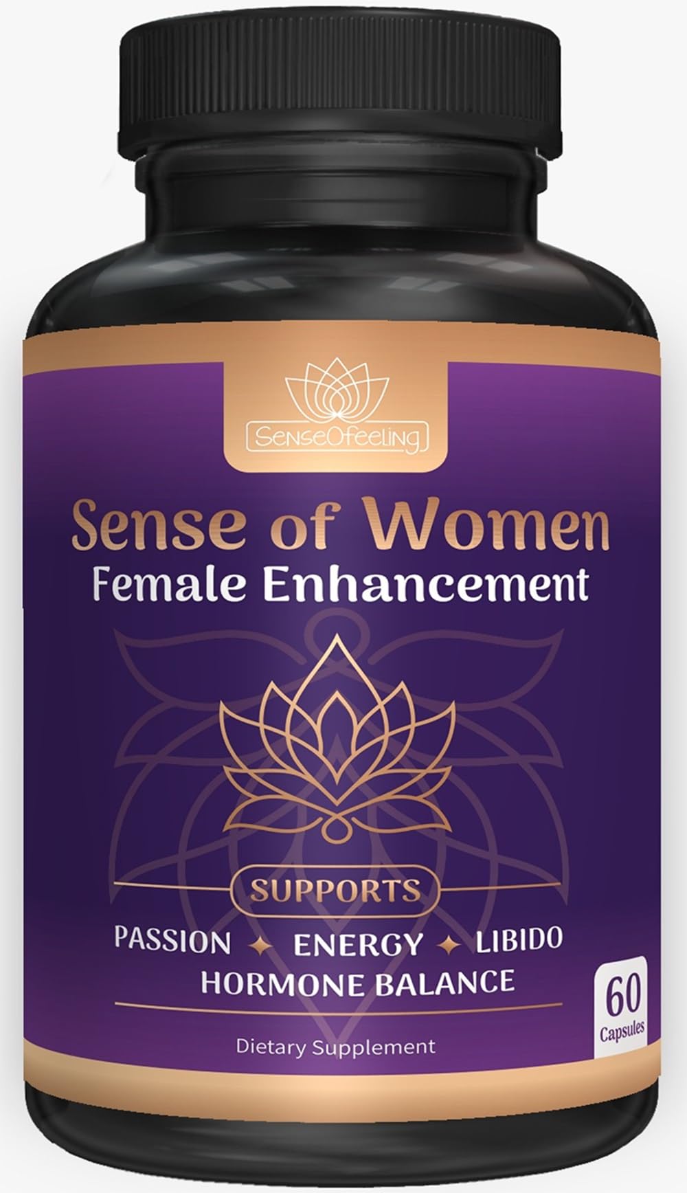 senseOfeeling Sense of Women Natural Female Enhancement Pills 60 Capsules