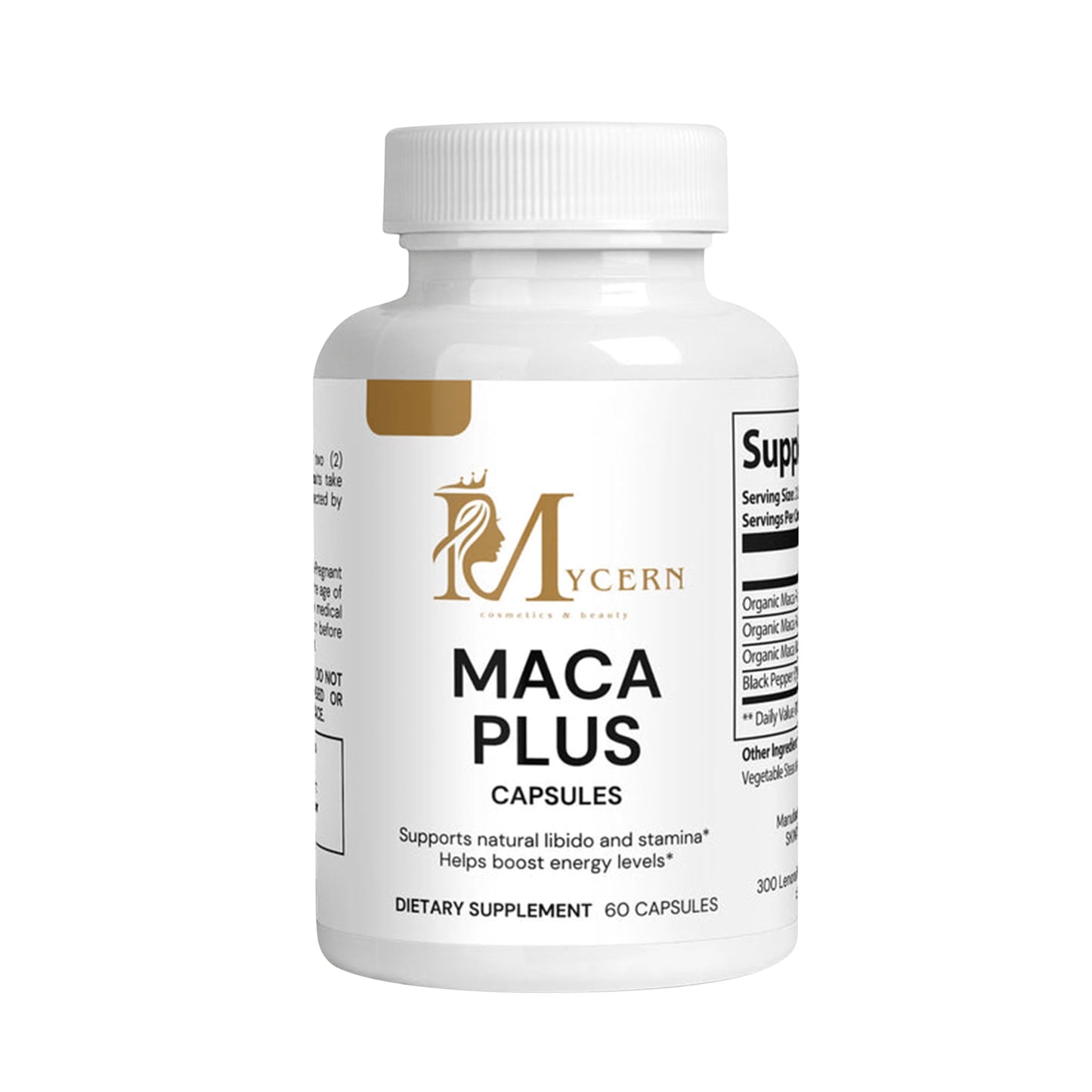 Mycern Maca Plus Capsules, 60 Count