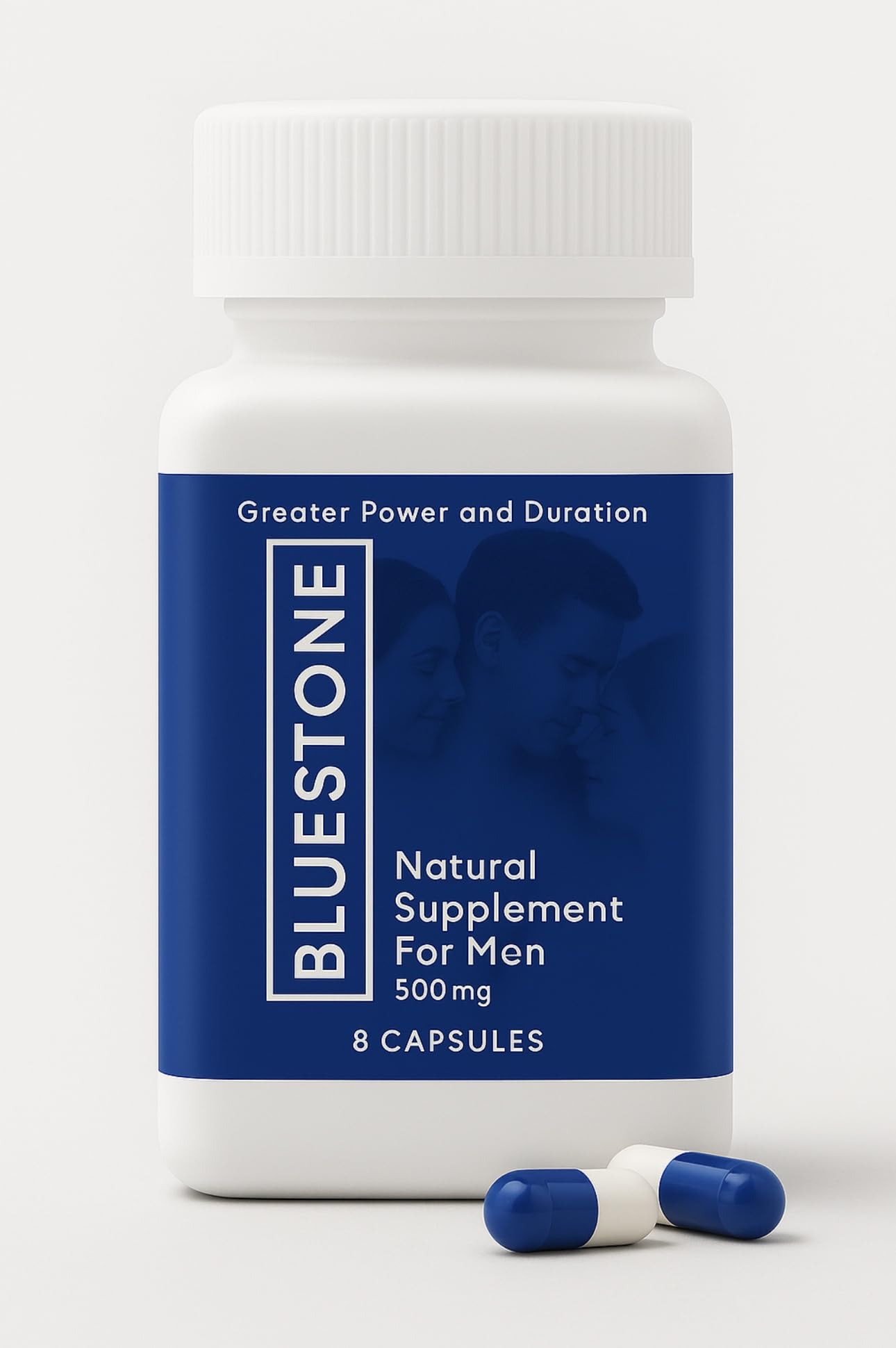Generic Bluestone Capsules for Energy and Vitality, Natural Ingredients, 8 Count
