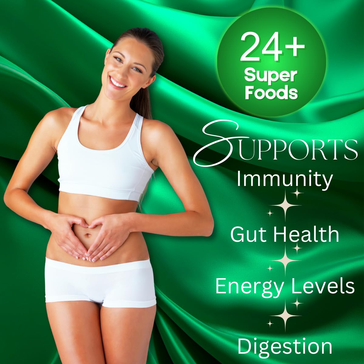 Morning Medic Super Greens Powder, 9.6 oz