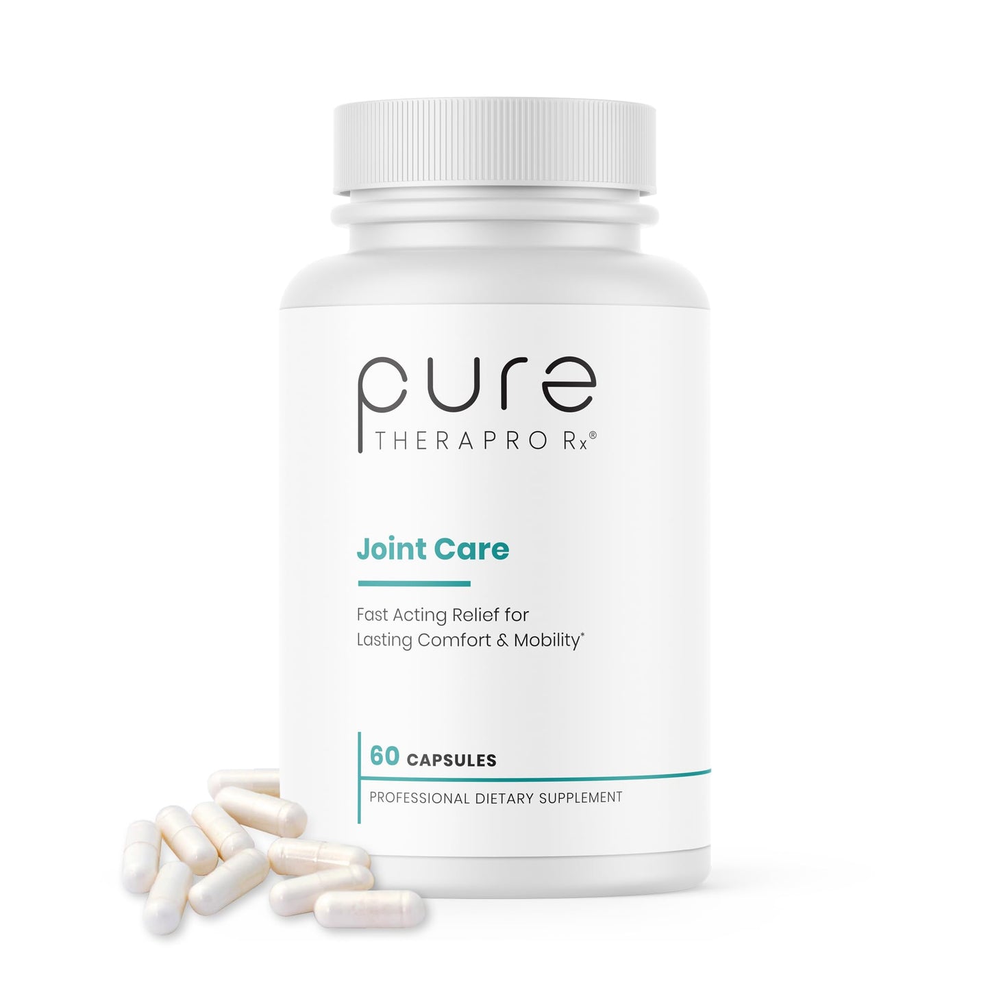 Pure Therapro Rx Boswellia, Curcumin, & Type II Collagen Joint Health Supplement Capsules, 60 Count