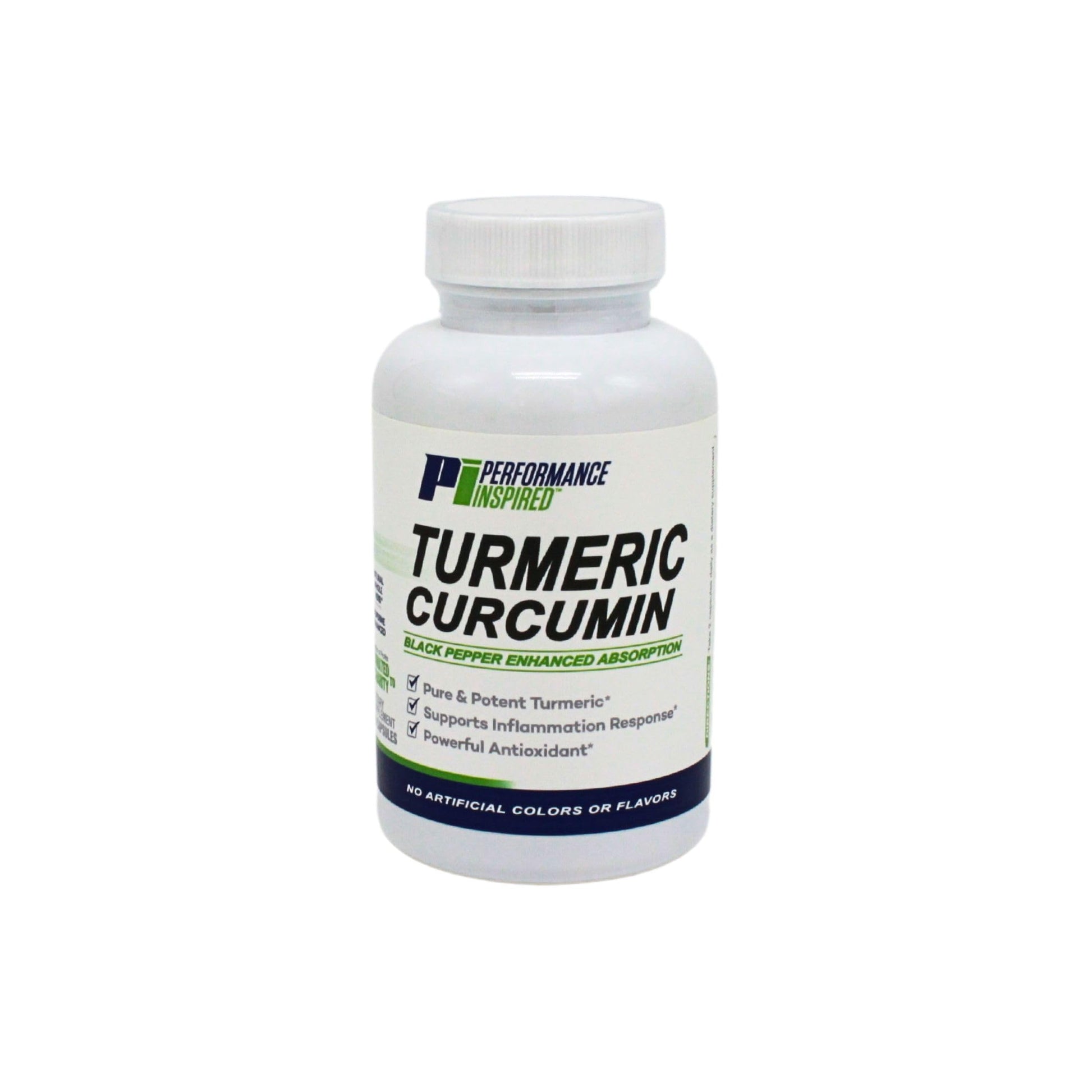 Performance Inspired Turmeric Curcumin Capsules 60 Count
