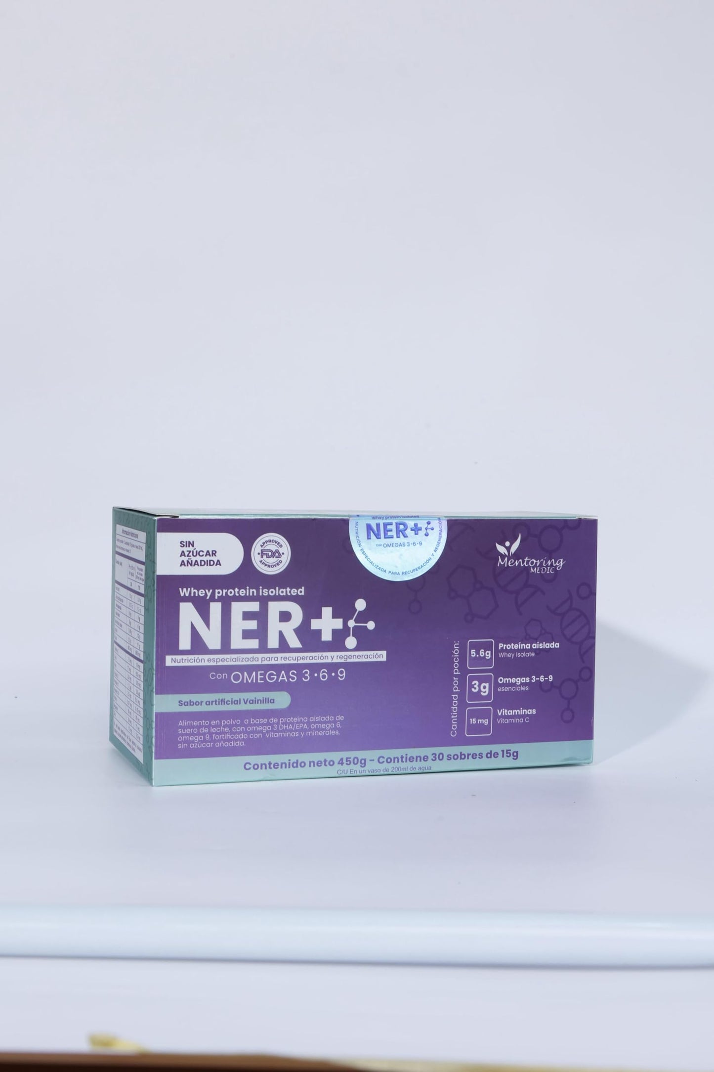 NER+ Whey Protein Isolate Powder, 1 oz