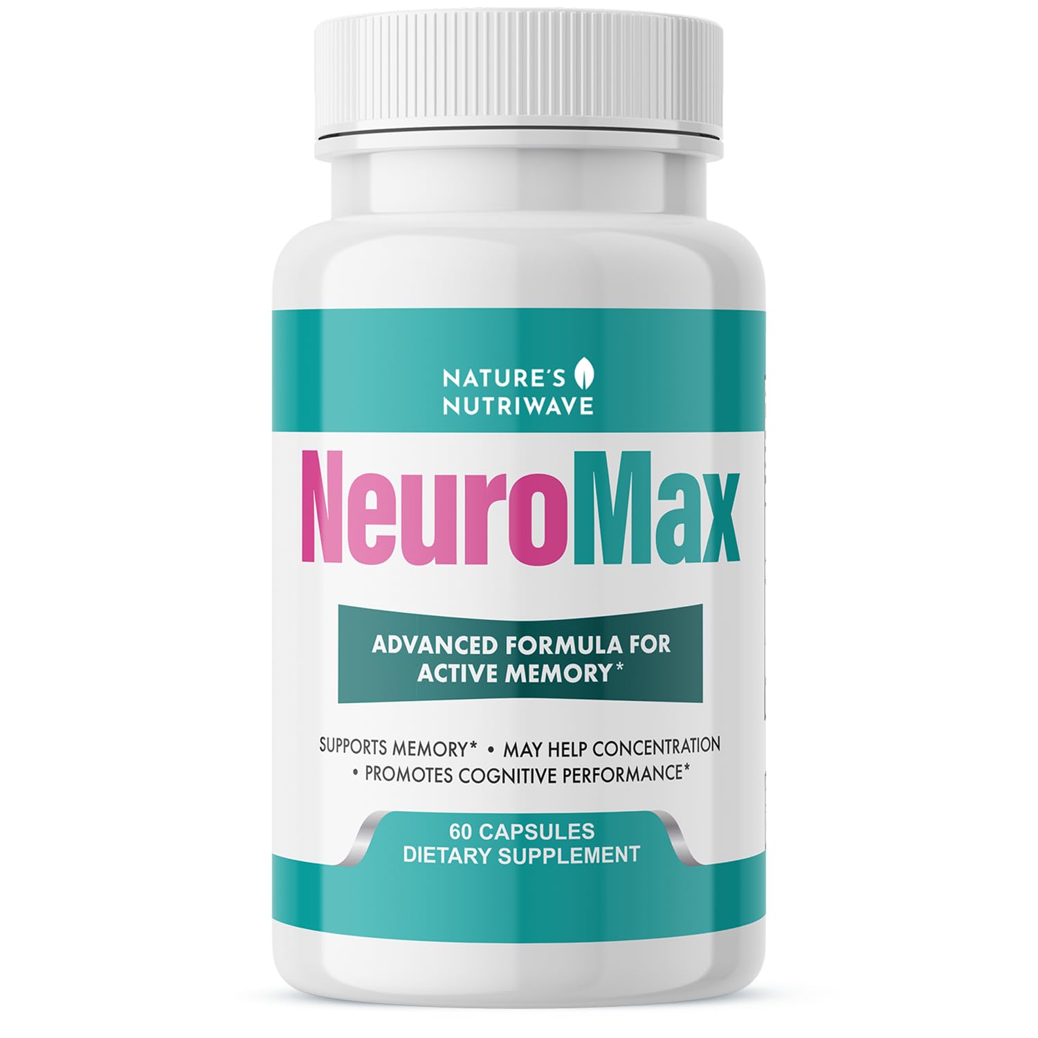 Nature’s NutriWave NeuroMax Passion Flower & Marshmallow Root Capsule 60 Count