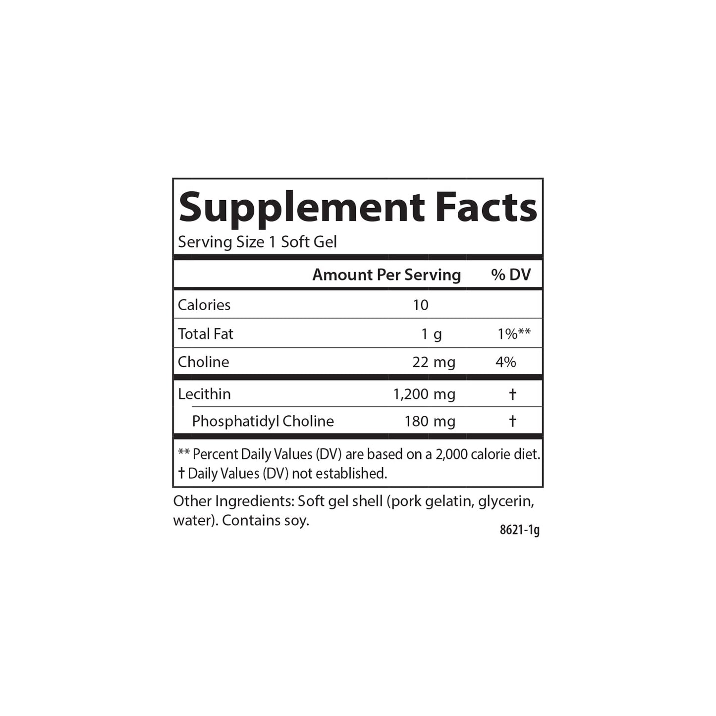 Carlson Lecithin Softgels 100