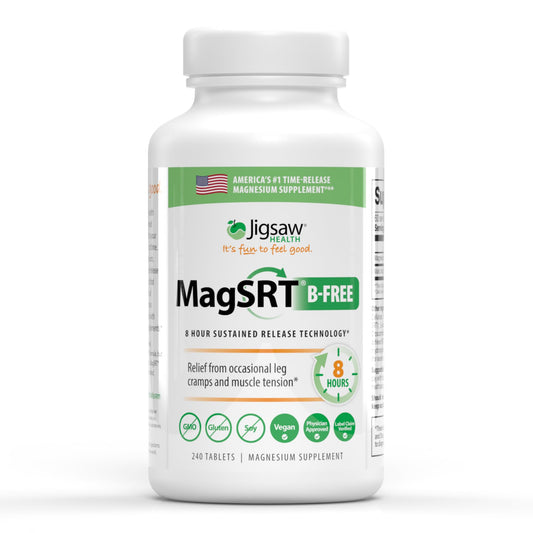 Jigsaw Health MagSRT (B-Free) Magnesium Malate Tablets 240 Count