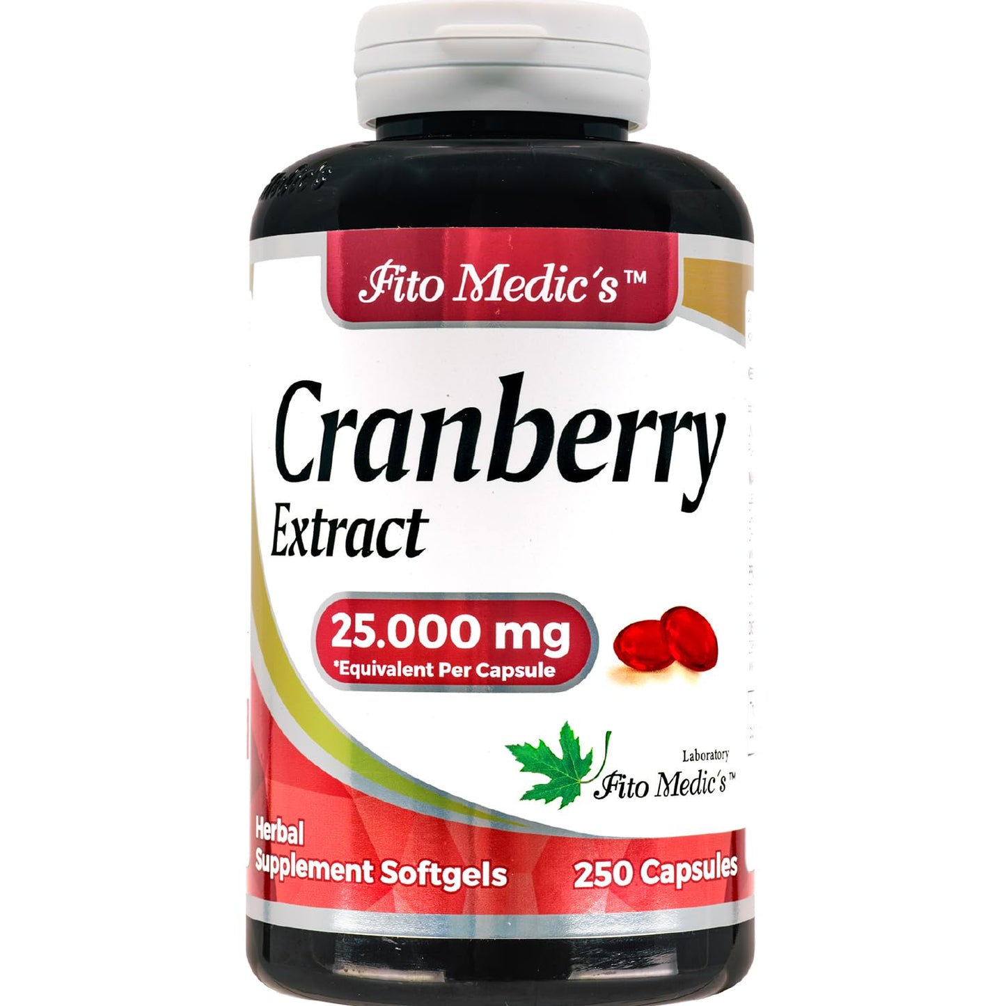 FITO MEDIC'S Lab Cranberry Supplement Softgel, 1 Count