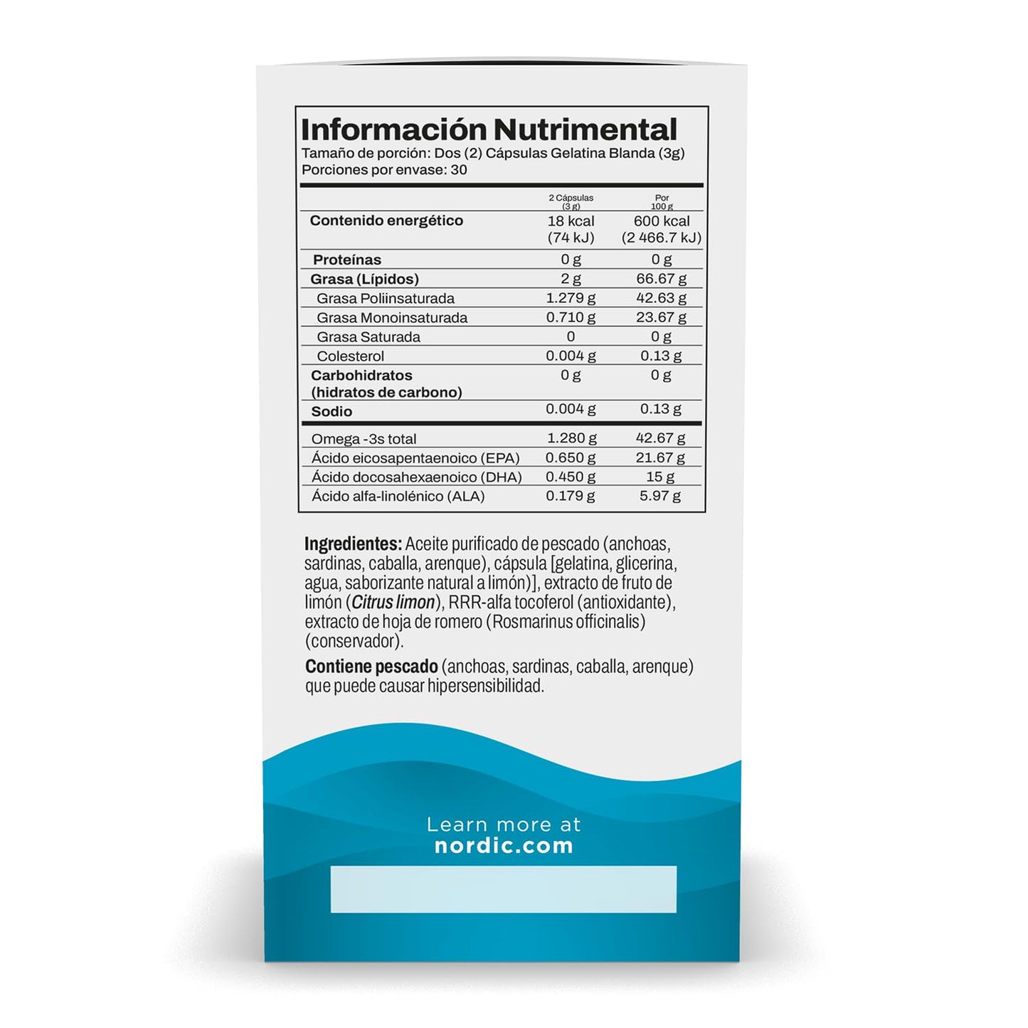 Nordic Naturals Ultimate Omega 1280 Mg Capsule, 60 Count