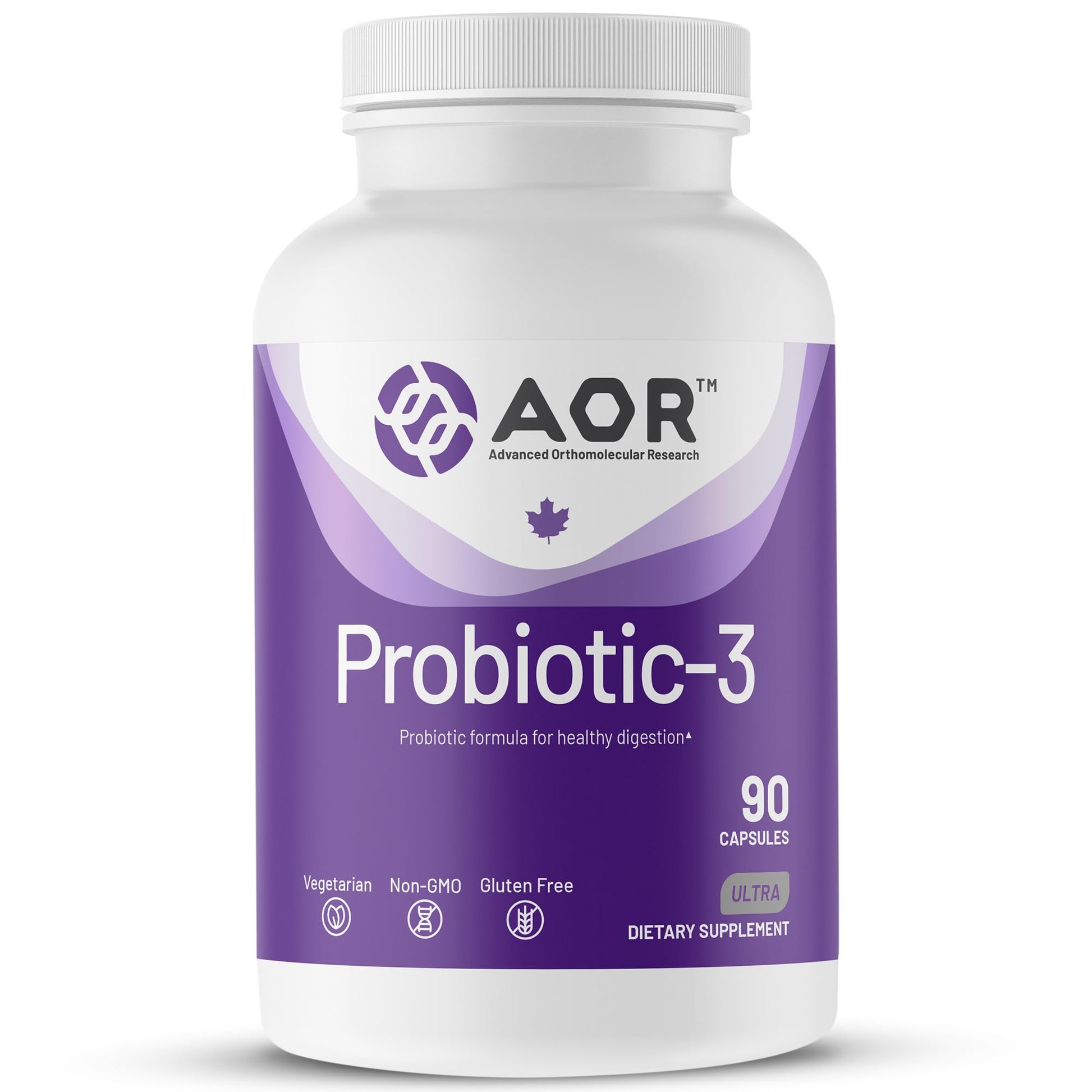 AOR Probiotic Capsules for Gut Health, 90 Capsules