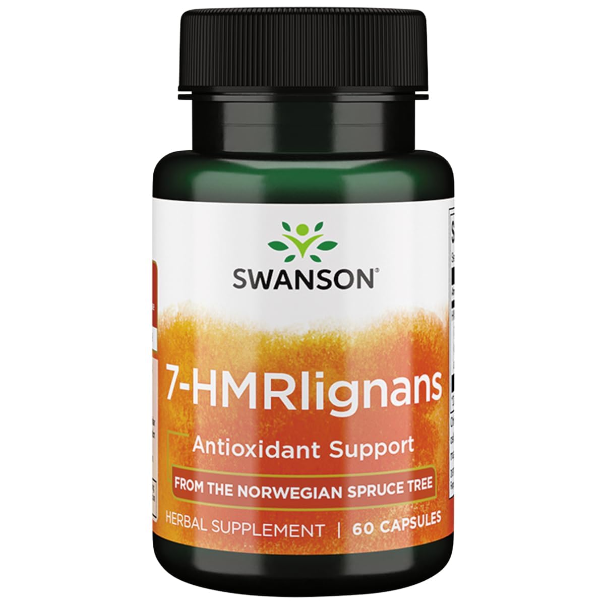 Swanson 7-Hmrlignans from Norwegian Spruce Tree 40 Milligrams Capsules, 60 Count