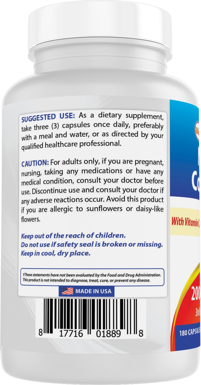 Best Naturals Multi Collagen 2000mg Capsules 180 Count