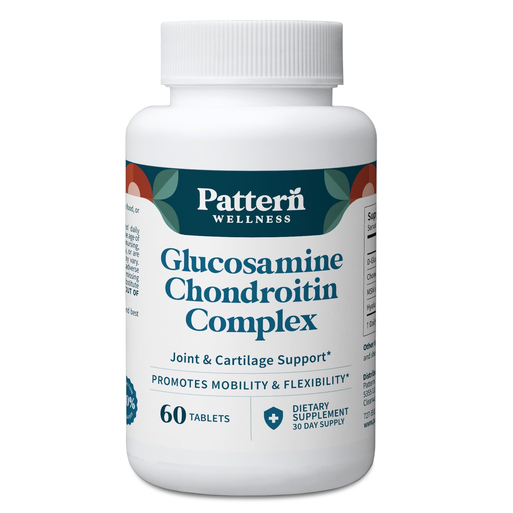 Pattern Wellness Glucosamine Chondroitin Complex 60 Capsules