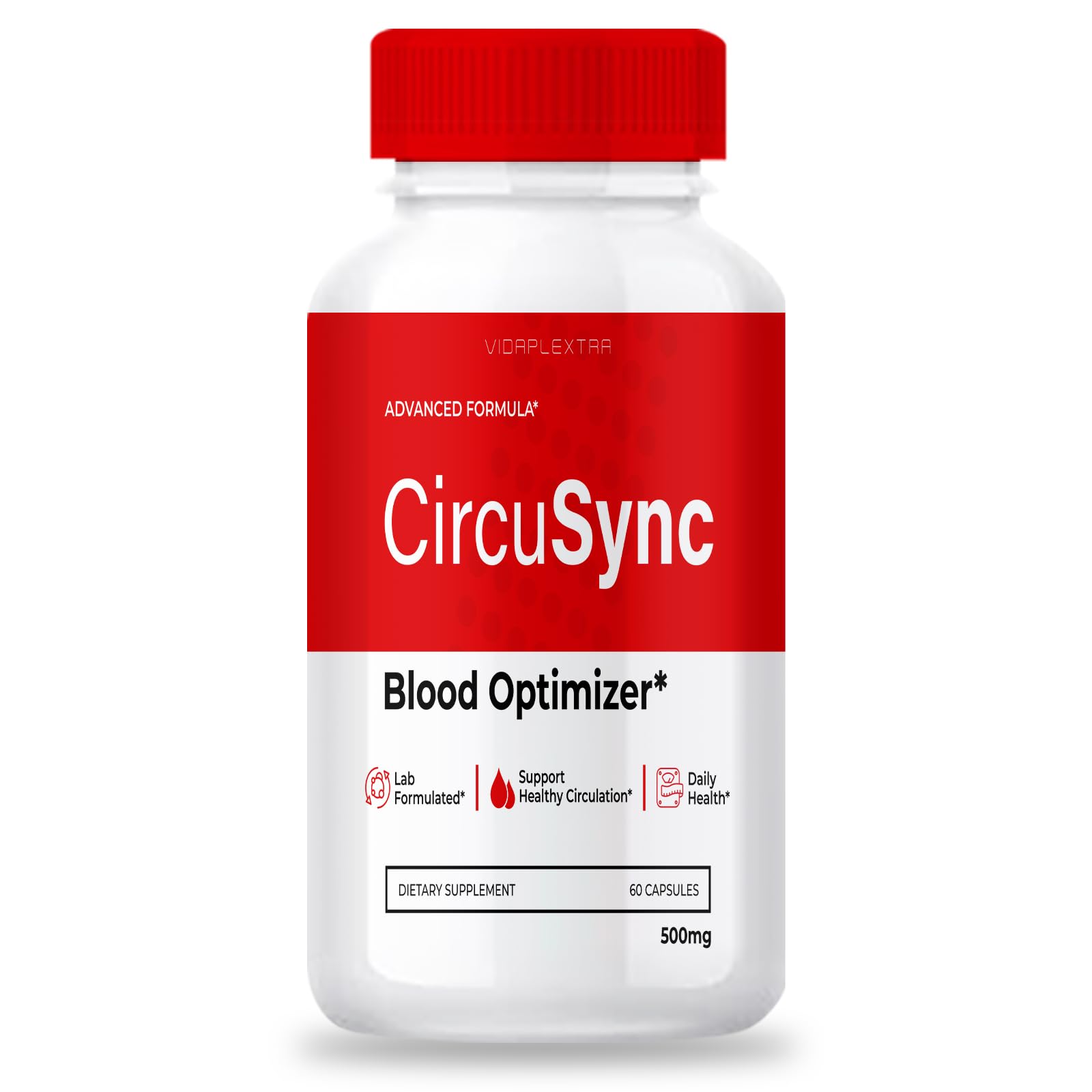VIDAPLEXTRA Circu Sync Daily Balance Capsules, 60 Capsules
