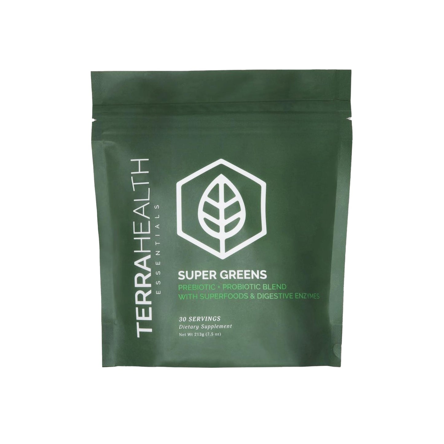 Terra Health Essentials Super Greens Powder 7.5 Ounce