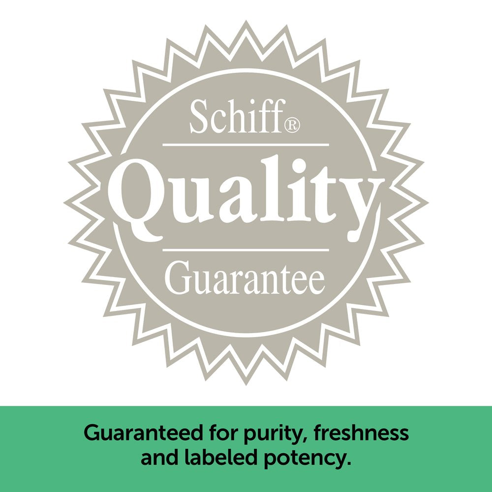 Schiff Glucosamine 1500mg Plus MSM 1500mg and Hyaluronic Acid Softgels 150 Count